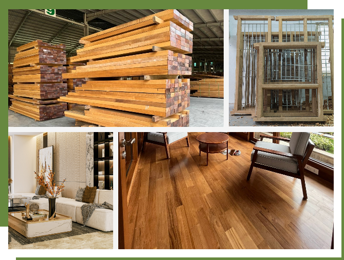 Durable Border teak wood cut sizes in Bangalore, providing exceptional quality for construction and renovation.