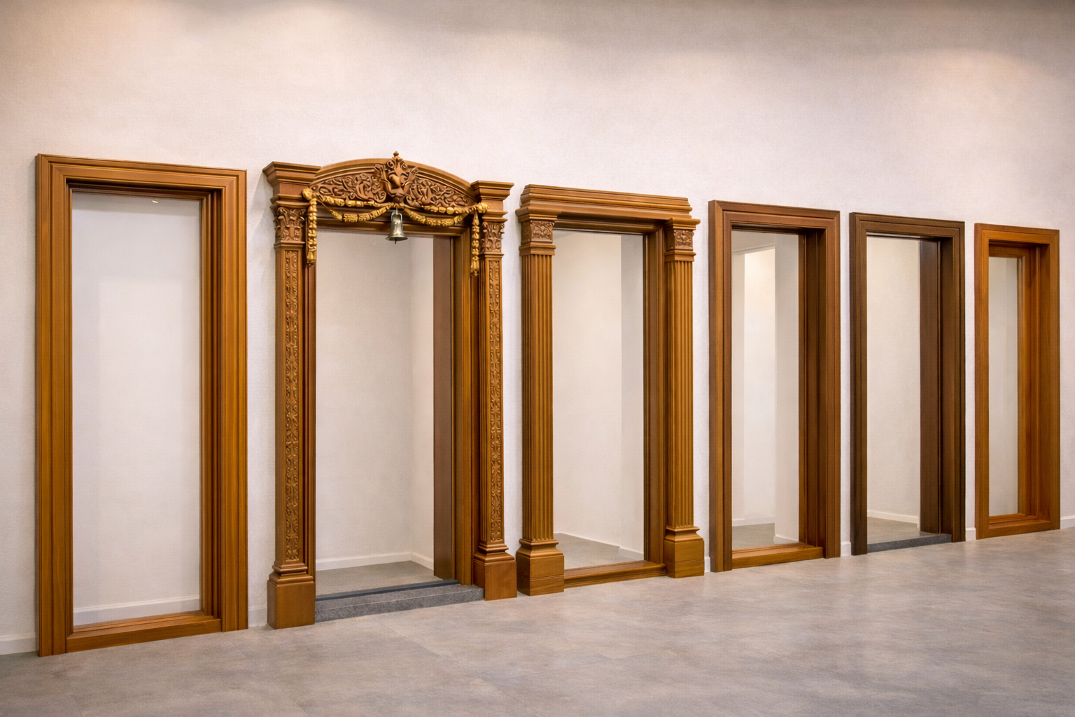 Interior door frames collection