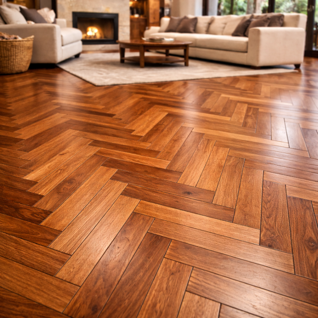 Herringbone Pattern Flooring