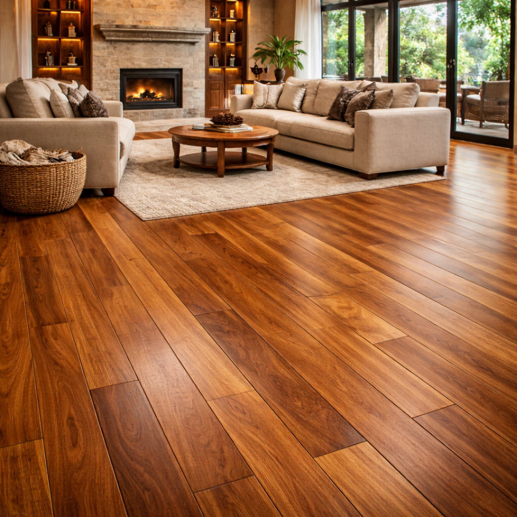 Solid Burma Teak Flooring