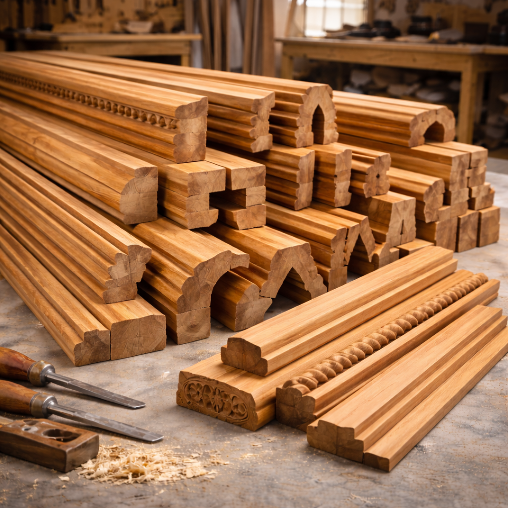 Specialty cuts and moldings