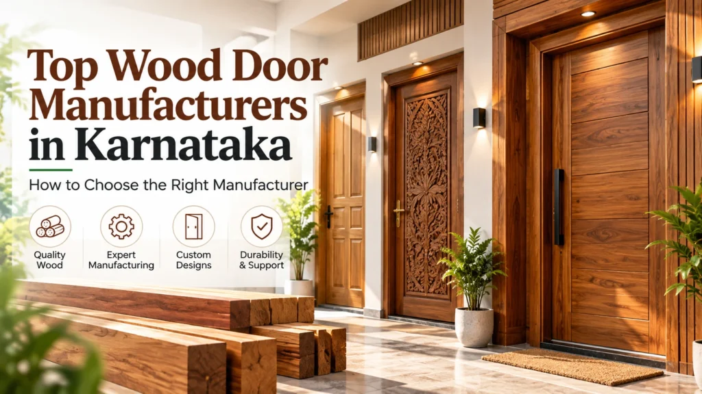 Top Wood Door Manufacturers in Karnataka: How to Choose (2026)