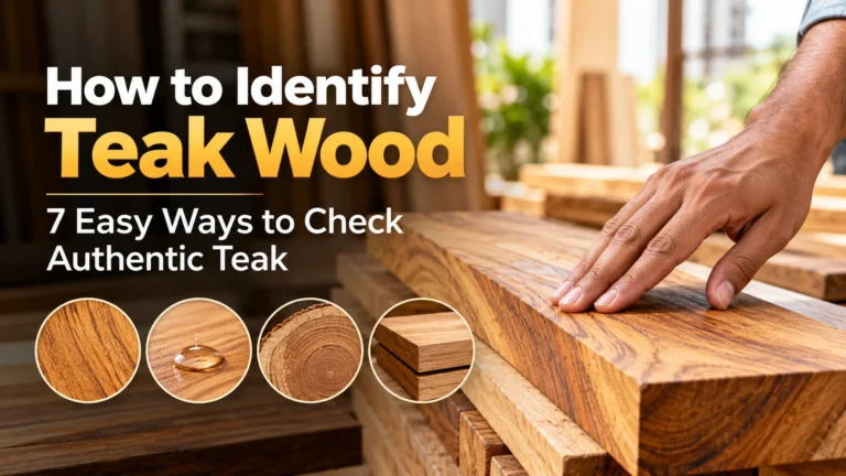 How to Identify Teak Wood: 7 Easy Ways to Check Real Teak